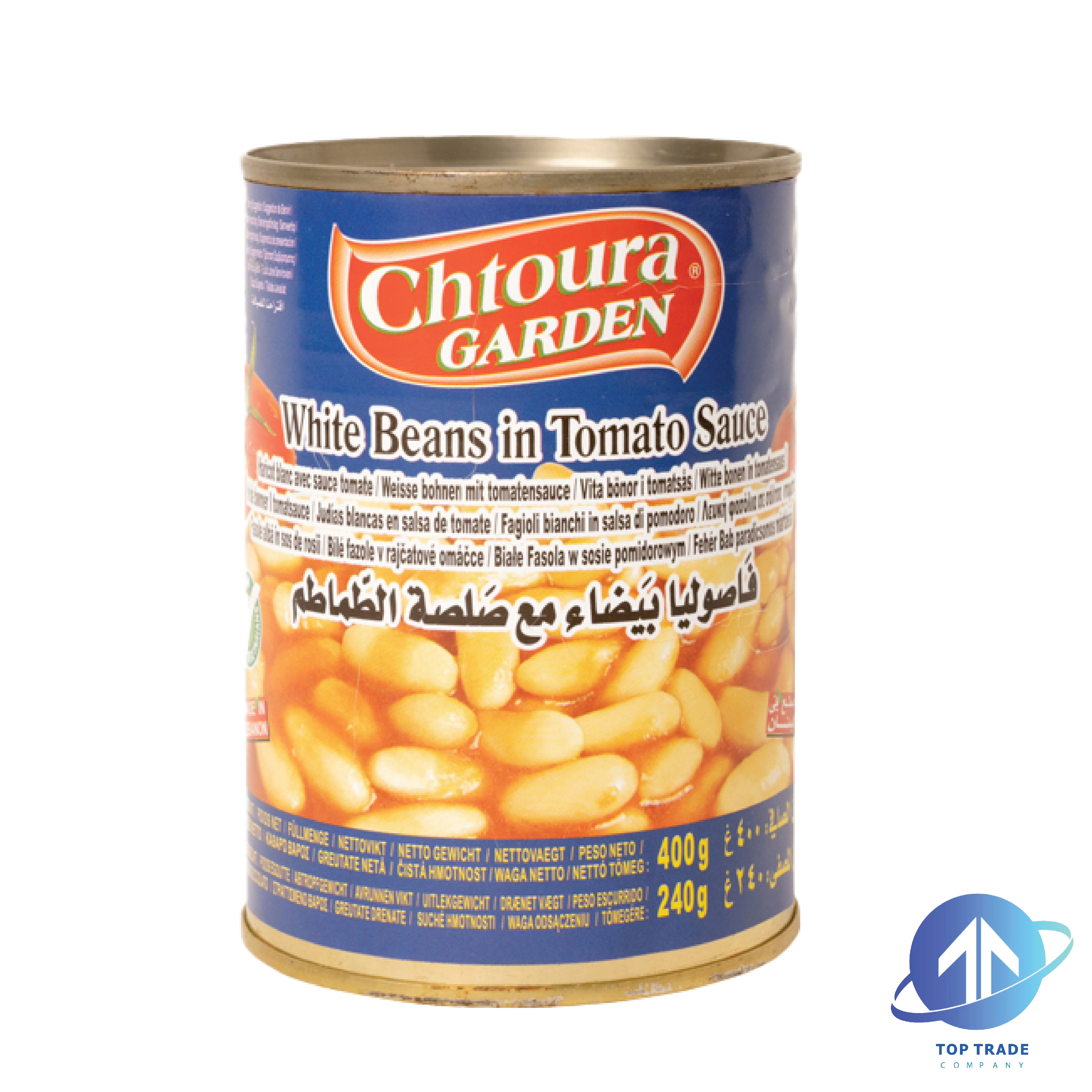 Chtoura Garden White beans with tomato sauce 400gr